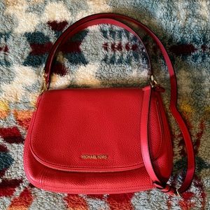 Red Michael Kors Crossbody